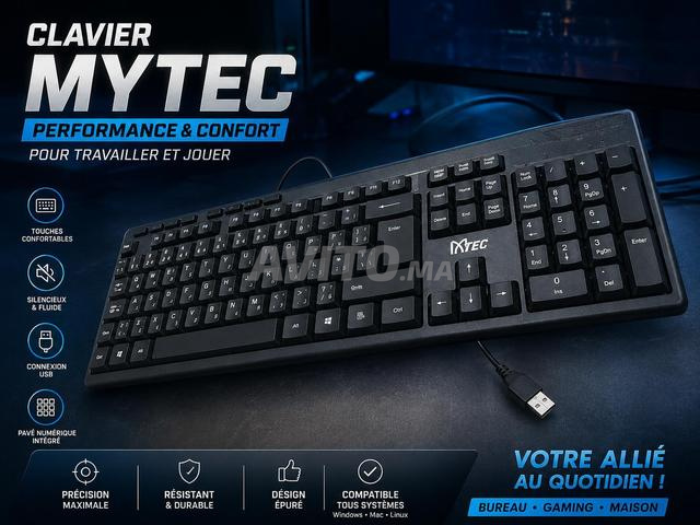لوحة مفاتيح MYTEC للعمل واللعب - 2
