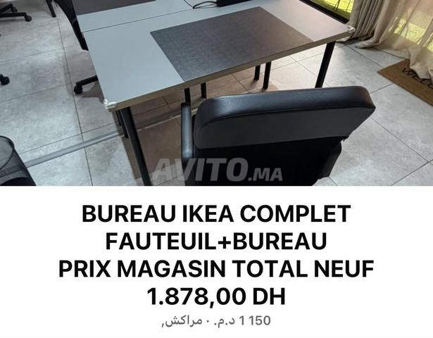 BUREAU NEUF IKEA ET CHAISE 