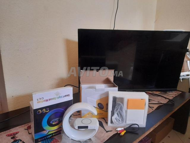 Tlfaza, projecteur, haut-parleur chargeur sans fil - 2