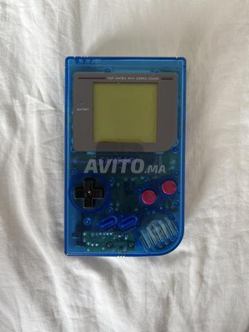 Game Boy (écran HS) avec Tetris et Wario Land - 2