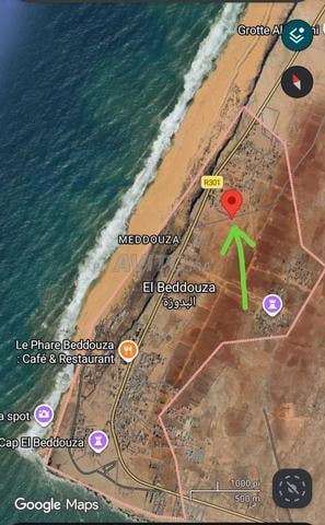 Terrain au cap Beddouza 2030 m2
