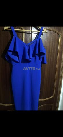 robe bleu m - 2