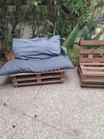 Banc de jardin en palette - 2