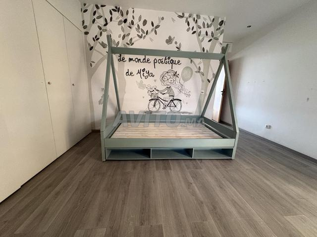 Double Lit Tipi 190x120 & 190x90, matelas inclus - 2