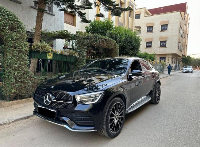Mercedes GLC coupé noir 