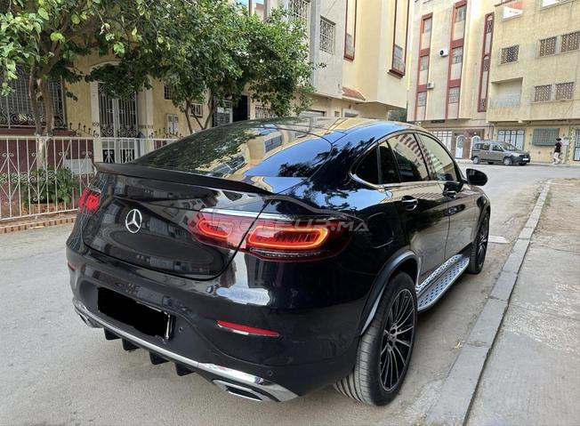 Mercedes GLC coupé noir 