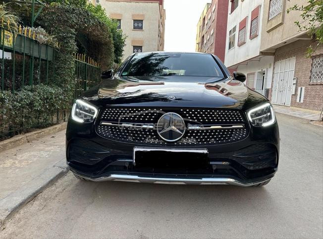 Mercedes GLC coupé noir 