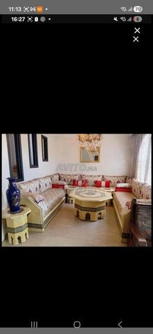 Salon beldi Bahja U avec tables - 2