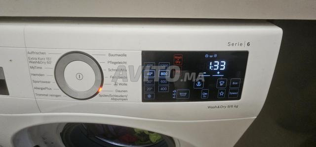  Lave-linge avec fonction séchage Bosch Serie 6 