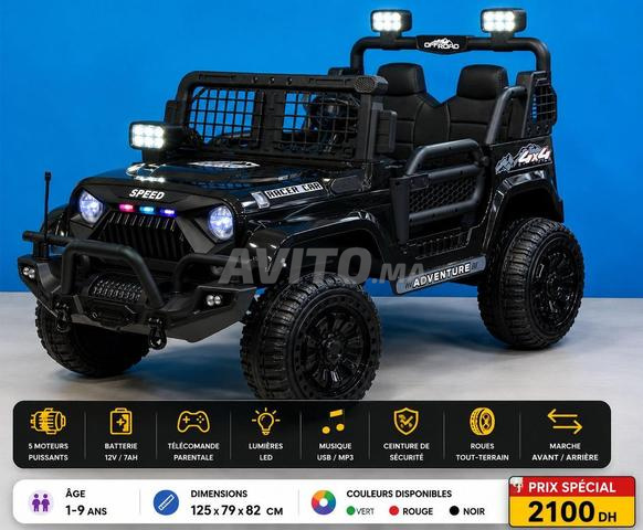 VOITURE ÉLECTRIQUE JEEP livraison gratuite - 2
