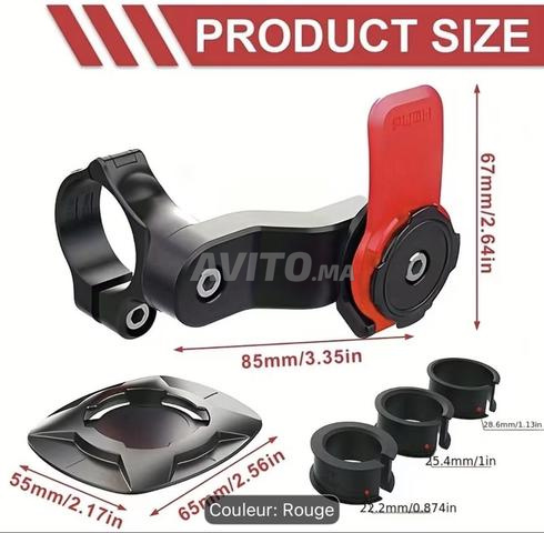 Support téléphone pour moto et bicyclette - 2