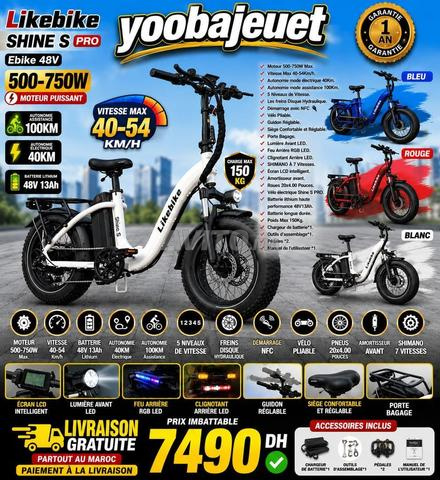  Vélos électriques avec livraison gratuite 