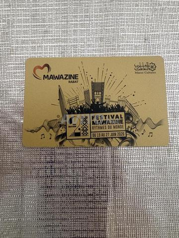 Carte Gold Mawazine à vendre