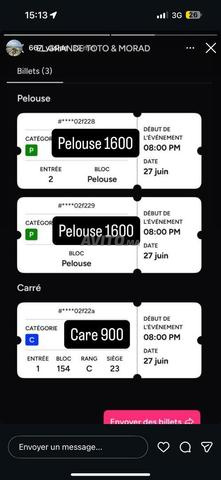 Billets Toto Mawazine - 2