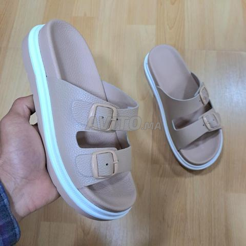 Sandale médicale pour femmes 💯 cuir confortable à porter - 2