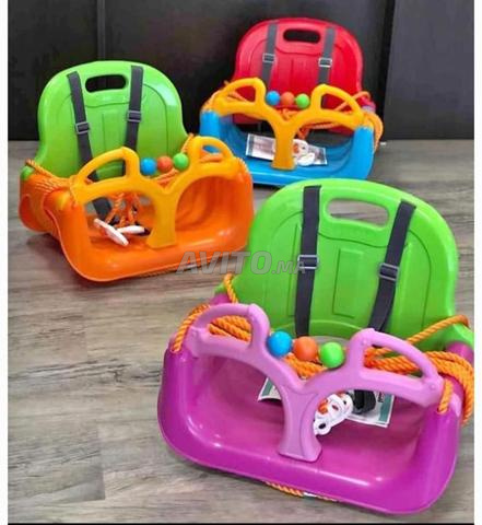 Balançoire pour enfants sûre et amusante 🌈 - 2