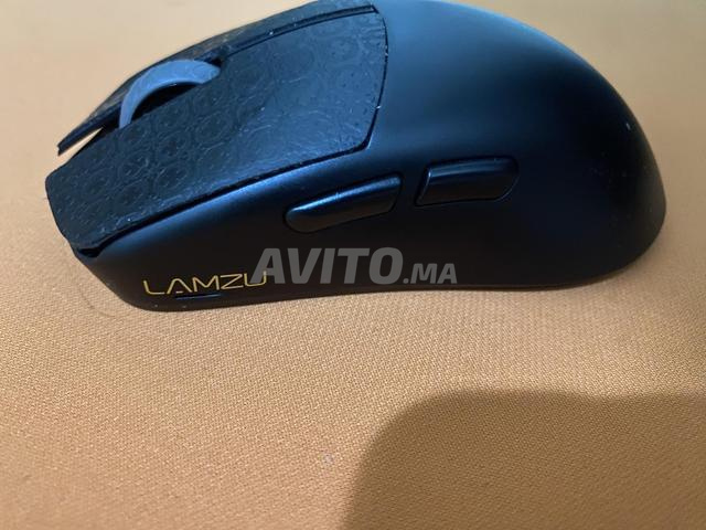 Tapis de souris artisan zero soft et souris Lamzu Maya X
