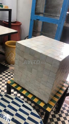 مكعب بالزليج البلدي من فاس - 2