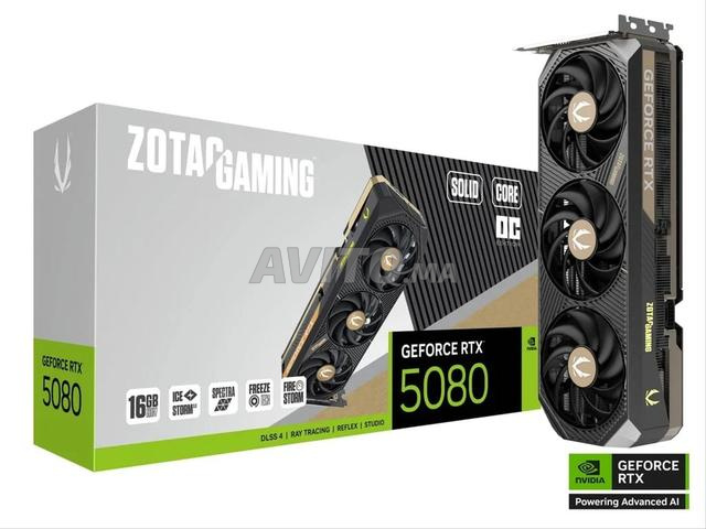 ZOTAC Solid Core GeForce RTX 5080 16Go GDDR7