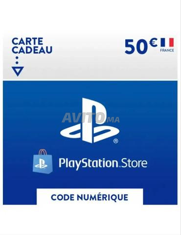 Cartes Cadeaux PSN France 20€ / 50€ / 100€