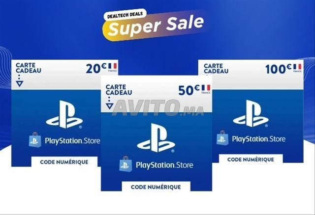 بطاقات هدايا PSN فرنسا 20 يورو / 50 يورو / 100 يورو