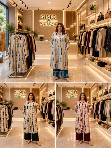 ✨ قميص طويل أنيق بتصميم عصري ومريح، - 2