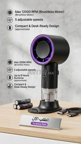 Ventilateur Turbo Ultra Puissant Mini Ventilateur Très Puissant - 2