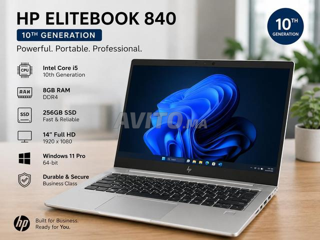 HP ELITEBOOK 840 CORE I5 الجيل العاشر