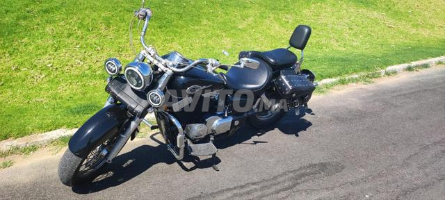Honda Shadow 750cc 2012 Noir Excellent Etat - 2