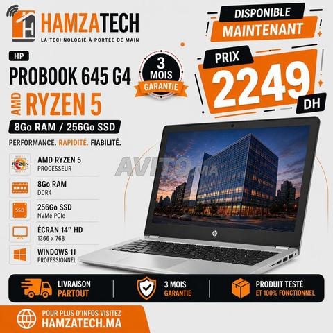 HP ProBook 645 G4 AMD Ryzen 5 8Go RAM / 256Go SSD