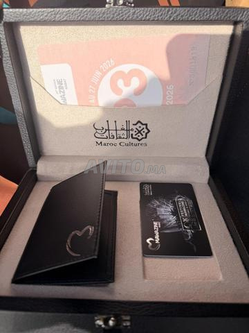 3 cartes black Mawazine avec Macaron