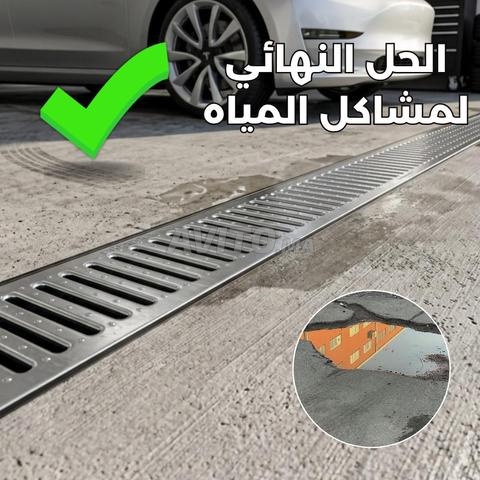 طقم 3 متر مجاري كراج مع شبكة فولاذ مجلفن