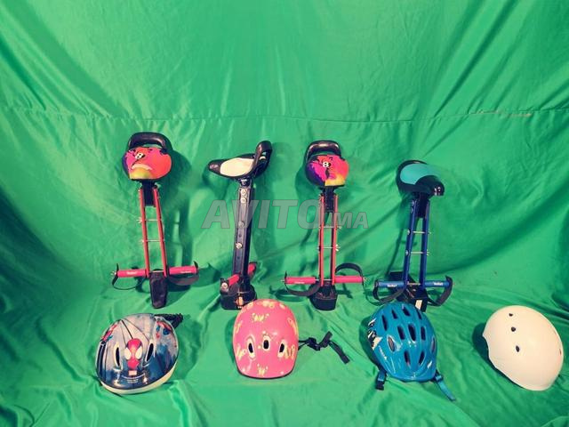 Siège vélo avant pour enfant avec guidon et casque - 2