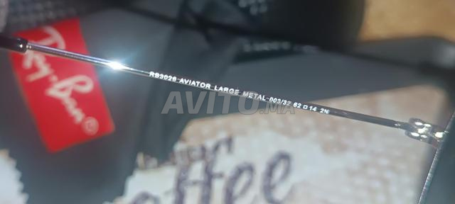 Lunettes de soleil Ray-Ban authentiques en très bon état UV - 2