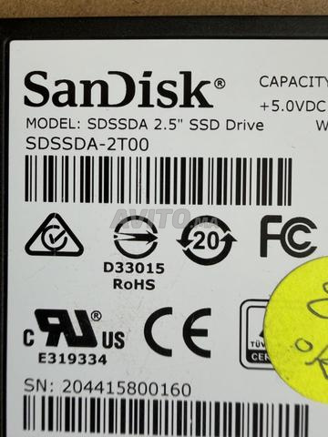 SSD Sandisk 2.5 2 تيرابايت - 2