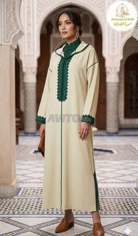 Djellaba Doupiaz avec coupe Makhzania - 2