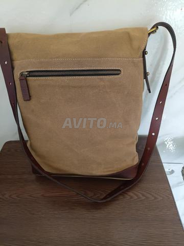 Sac bandoulière Sacco Copenhagen - Cuir véritable - 2