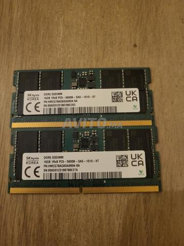 طقم ذاكرة وصول عشوائي DDR5 بسعة 32 جيجابايت (2 × 16 جيجابايت) SO-DIMM بسرعة 5600 ميجاهرتز
