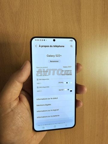 Samsung S22 Plus 256Go 8RAM - 2