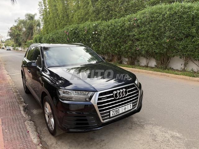 Audi Q7 Sline bleue