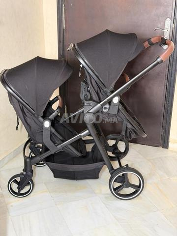 عربة أطفال توأم Momcozy ChangeGo - 2