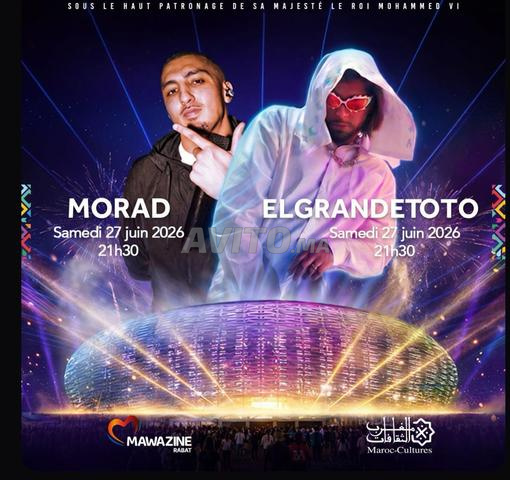Ticket Toto Morad Pelouse - 2