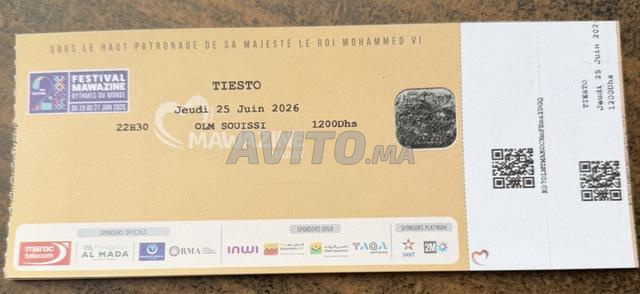Tickets spectacles