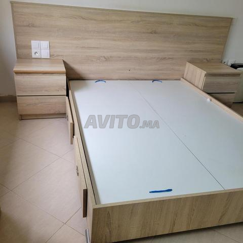 سرير مزدوج MDF