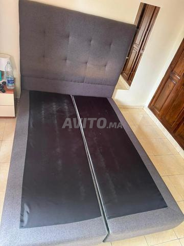 🛏️ Lit 2 places avec matelas à vendre – 1800 DH - 2