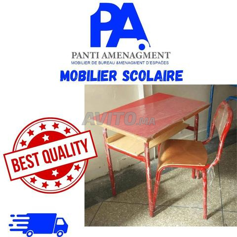 Chaise iso avec accoudoirs
Mobilier scolaire - 2