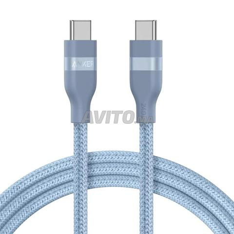 كيبل أنكر USB-C مضفر 240 واط 183 سم