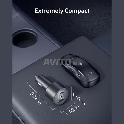 Chargeur Voiture Anker Nano 167,5W 3 Ports - 2