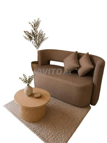 Canapé Neuf 1m40/70 avec 2 coussins - 2