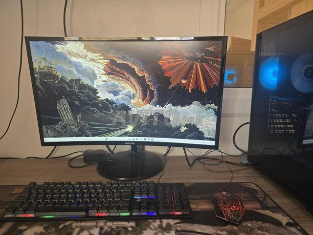 حاسوب ألعاب قوي - رايزن 5 5600X و RTX 4060 8GB